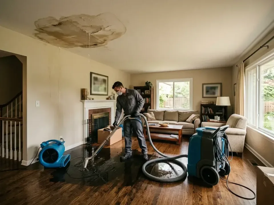 attic-pipe-burst-ceiling-drip-008 — frequently asked questions, Water Damage Restoration & Carpet Care in Mesa, AZ